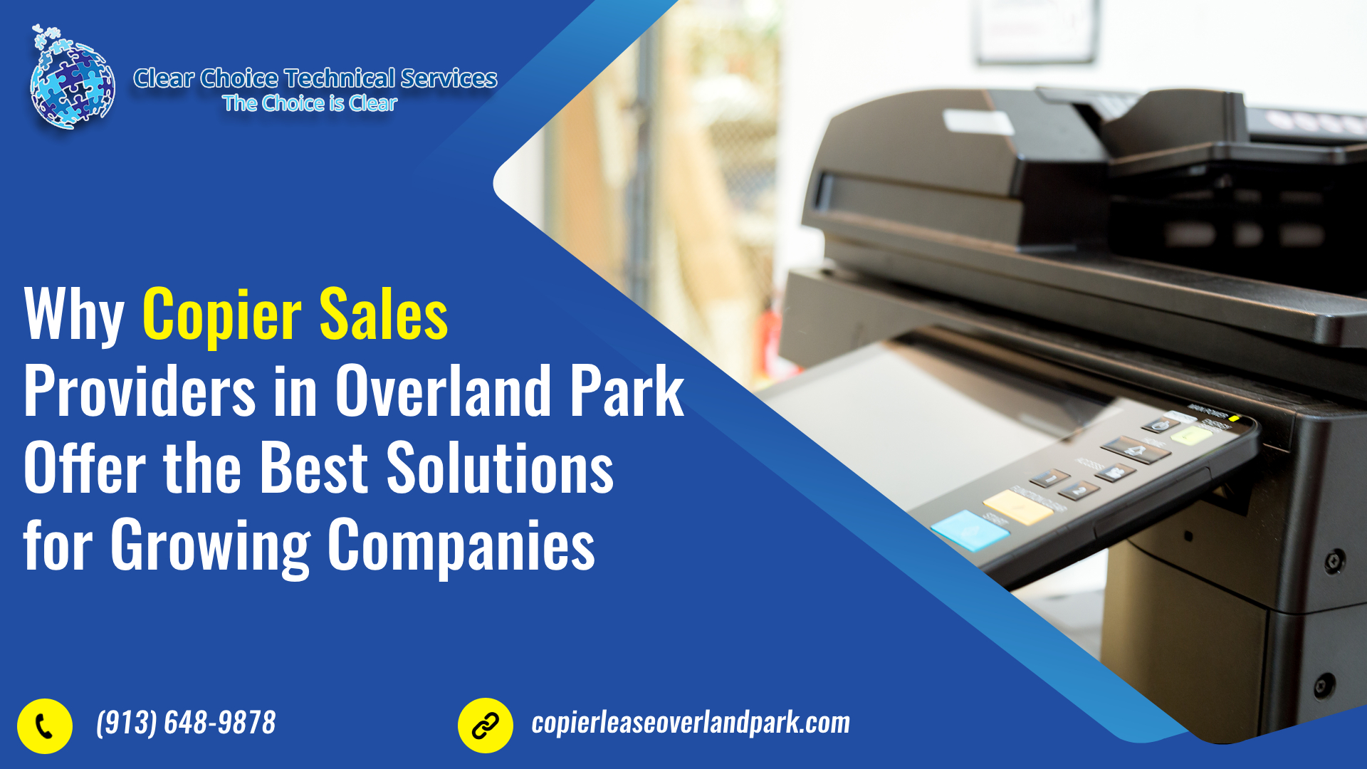 Why Copier Sales Providers in Overland Park Offer the Best Solutions for Growing Companies