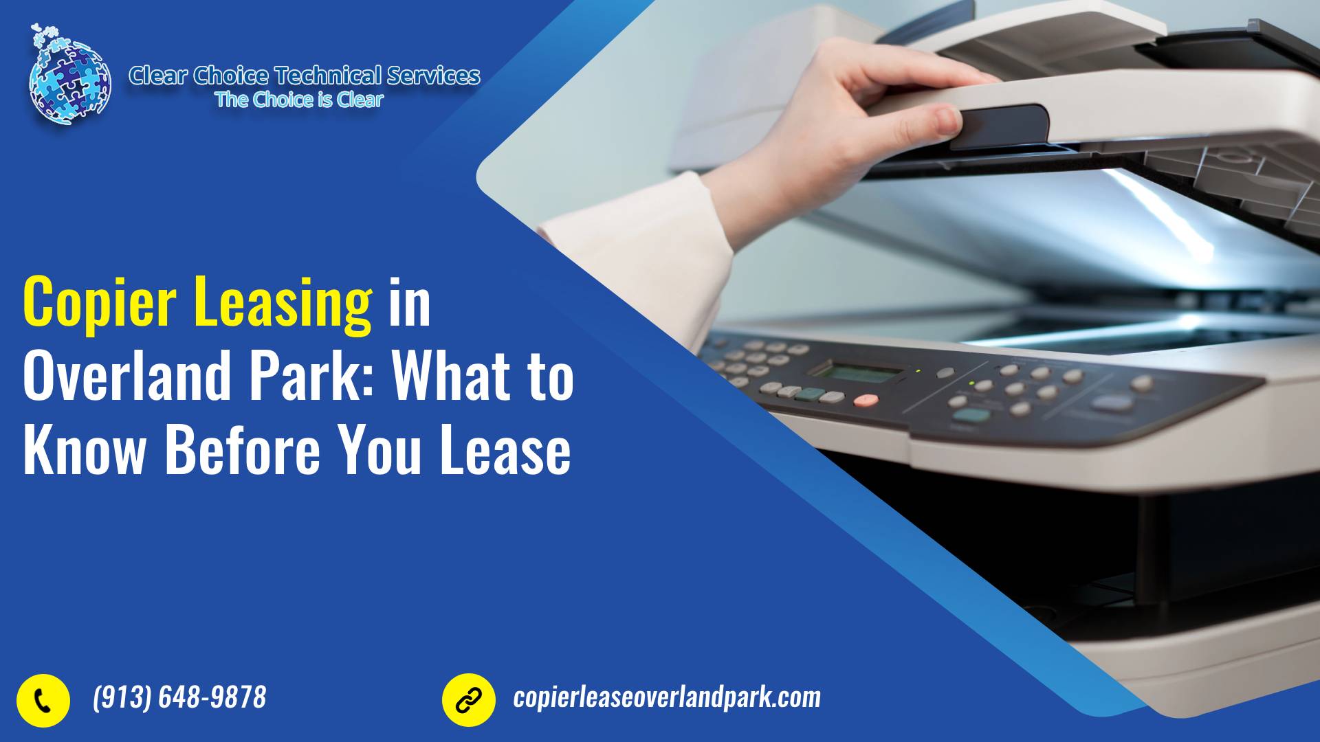 Read more about the article Copier Leasing in Overland Park: What to Know Before You Lease