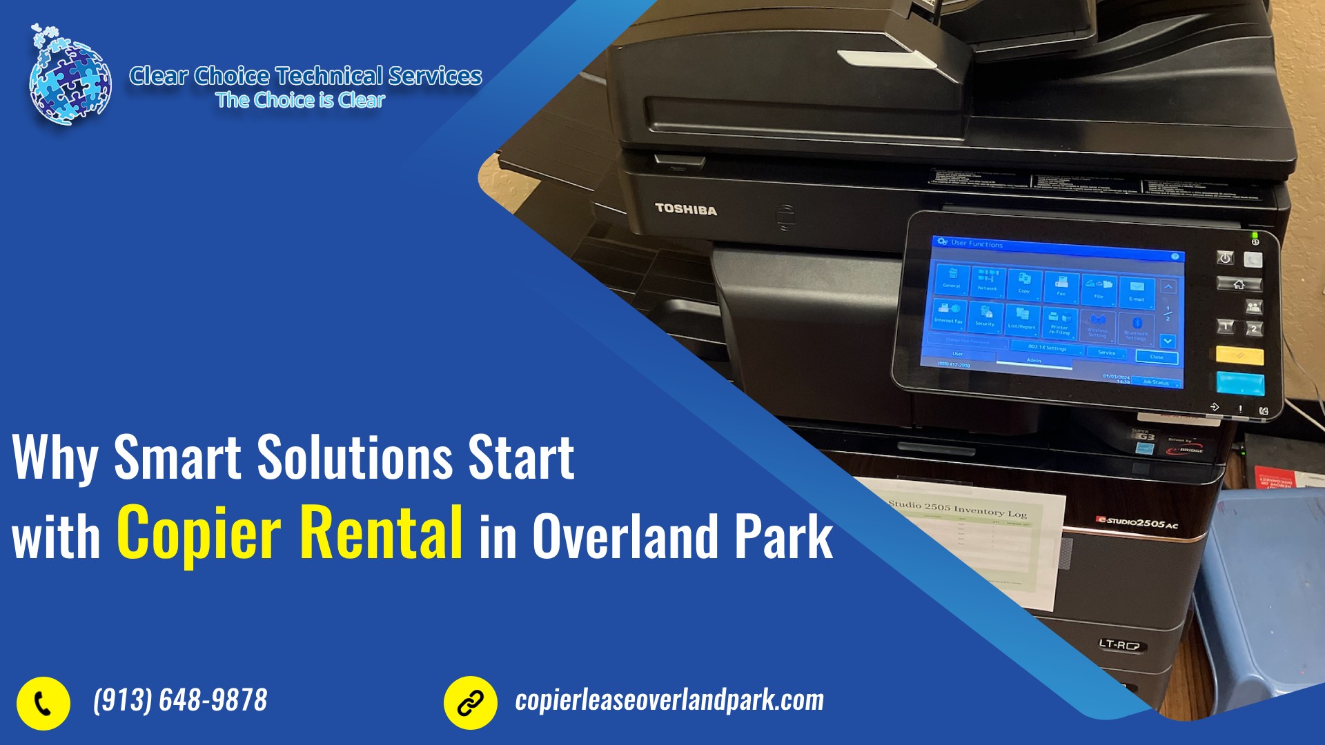 Read more about the article Why Smart Solutions Start with Copier Rental in Overland Park