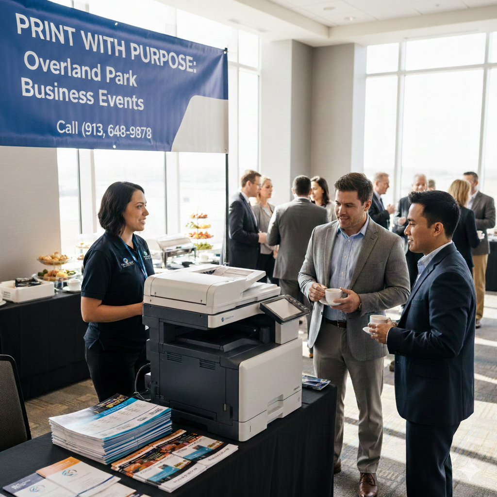 Read more about the article Print with Purpose: Overland Park Copier Rentals for Business Events